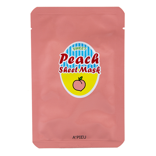 Маска для лица `A`PIEU` с экстрактом персика и йогурта 23 г