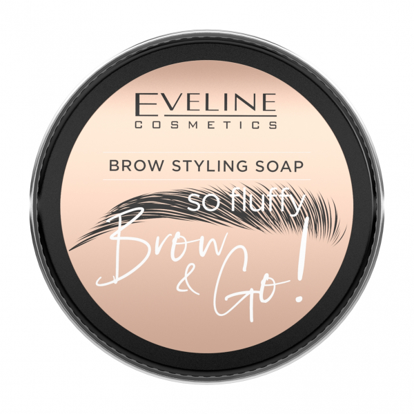 Eveline Brow & Go! Brow Styling Soap Прозрачное мыло для укладки бровей